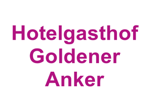 Hotelgasthof Goldener Anker Logo