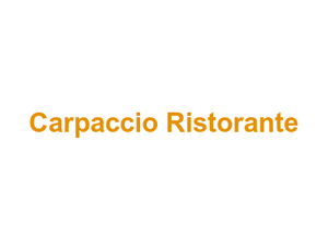 Carpaccio Ristorante Logo