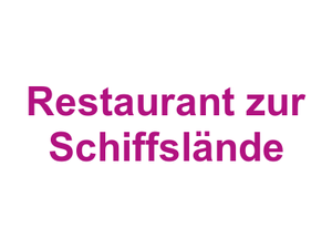 Restaurant zur Schiffslände Logo