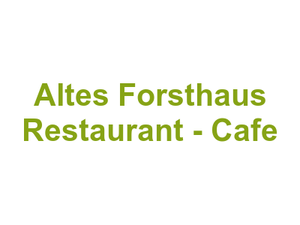 Altes Forsthaus Restaurant - Cafe Logo