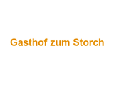 Gasthof zum Storch Logo