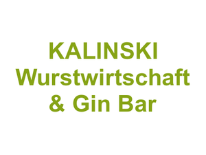KALINSKI Wurstwirtschaft & Gin Bar Logo