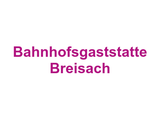 Bahnhofsgaststatte Breisach Logo