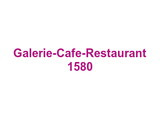 Galerie-Cafe-Restaurant 1580 Logo
