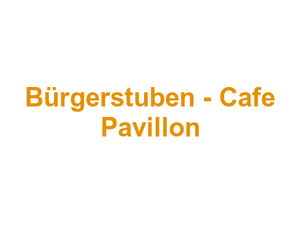 Bürgerstuben - Cafe Pavillon Logo