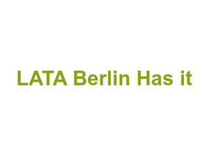 LATA Berlin Has it Logo