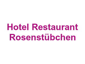 Hotel Restaurant Rosenstübchen Logo