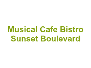 Musical Cafe Bistro Sunset Boulevard Logo