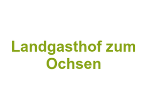 Landgasthof zum Ochsen Logo