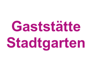 Gaststätte Stadtgarten Logo