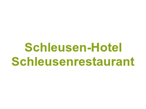 Schleusen-Hotel Schleusenrestaurant Logo
