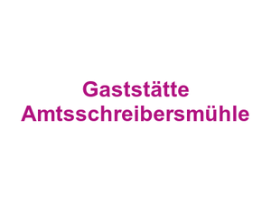 Gaststätte Amtsschreibersmühle Logo
