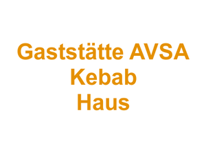 Gaststätte AVSA Kebab Haus Logo