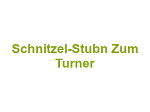 Schnitzel-Stubn Zum Turner Logo
