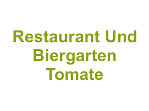 Restaurant Und Biergarten Tomate Logo