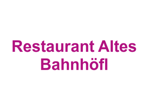 Restaurant Altes Bahnhöf'l Logo