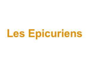 Les Epicuriens Logo