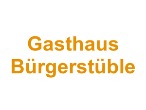 Gasthaus Bürgerstüble Logo