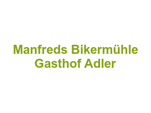 Manfred's Bikermühle Gasthof Adler Logo