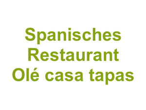Spanisches Restaurant Olé casa tapas Logo