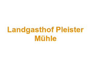 Landgasthof Pleister Mühle Logo