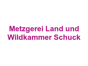 Metzgerei Land und Wildkammer Schuck Logo