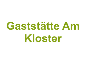 Gaststätte Am Kloster Logo