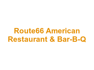 Route66 American Restaurant & Bar-B-Q Logo