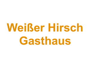 Weißer Hirsch Gasthaus Logo