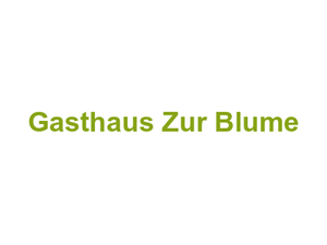 Gasthaus Zur Blume Logo