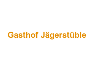 Gasthof Jägerstüble Logo