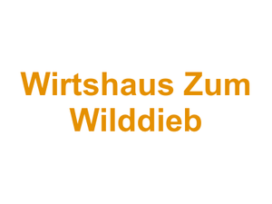Wirtshaus Zum Wilddieb Logo