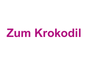 Zum Krokodil Logo