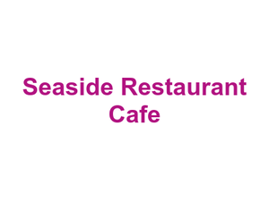 Seaside Restaurant Cafe Logo