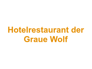 Hotelrestaurant der Graue Wolf Logo