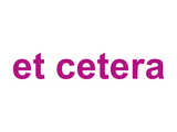 et cetera Logo