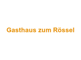 Gasthaus zum Rössel Logo