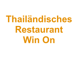 Thailändisches Restaurant Win On Logo