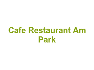 Cafe Restaurant Am Park Logo