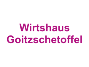 Wirtshaus Goitzschetoffel Logo