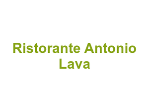 Ristorante Antonio Lava Logo