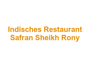 Indisches Restaurant Safran Sheikh Rony Logo