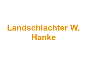 Metzgerei Ihr Landschlachter W. Hanke Logo