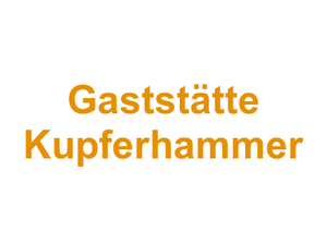 Gaststätte Kupferhammer Logo