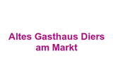 Altes Gasthaus Diers am Markt Logo