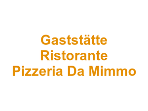 Gaststätte Ristorante Pizzeria Da Mimmo Logo