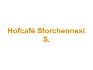 Hofcafé Storchennest S. Logo