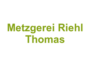 Metzgerei Riehl Thomas Logo