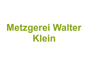 Metzgerei Walter Klein Logo