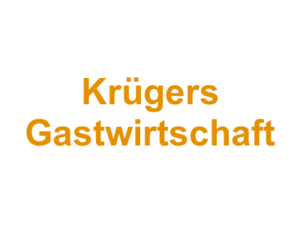 Krügers Gastwirtschaft Logo